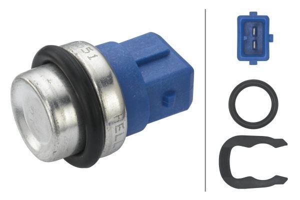 Volkswagen Ford Nissan Soğutucu Akışkan Sıcaklığı Sensörü 12V 2 Kutuplu HELLA