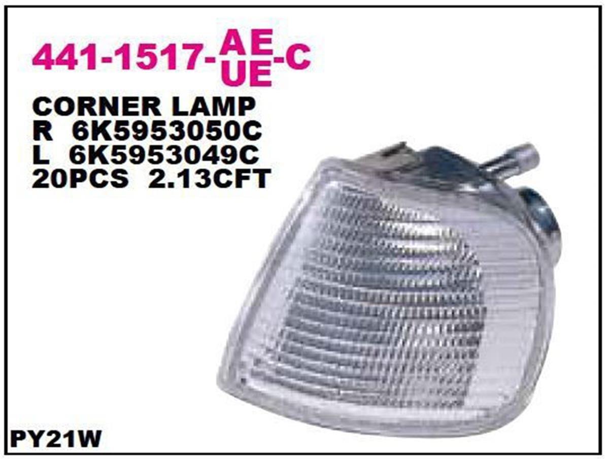 Bm Classic-Caddy 94-03 Sol Sinyal Lambası Depo 6K5953049c