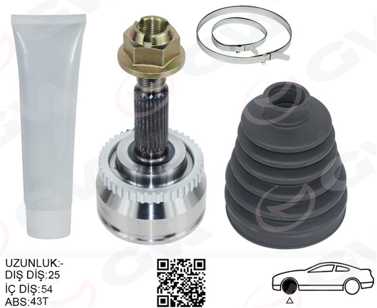 Volvo S40 1 V40 1 (97>04) 1.8 Aks Kafası Dış Ön Sağ-Sol 30611702