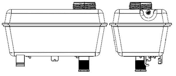 Volvo 740 940 960 Genleşme Deposu MAHLE