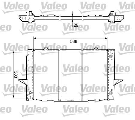 Volvo C70 I V70 I S70 XC70 850 Radyatör VALEO