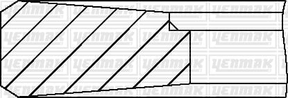 KHD Volvo BF 4 M 2012-BF 6 M 2012 Segman Q98.0mm STD YENMAK