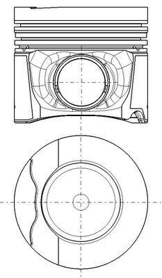 Volvo Piston MAHLE
