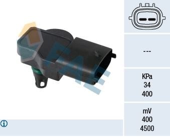 Volvo S60 II S80 II S90 II V40 Hava Basınç Sensörü FAE