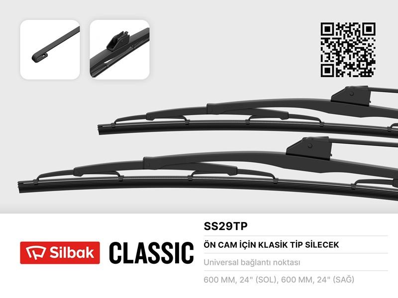 Volvo F6 F10 F12 Silecek Süpürgesi 600mm SILBAK