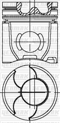 Volvo AD 31 XD.TAMD 31 B.TAMD 31 D.TAMD 41 B Piston Segman Q92.01MM STD YENMAK