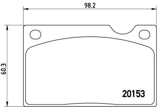 Volvo P122 S Amazon Ön Disk Fren Balatası VALEO