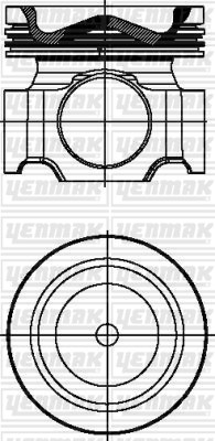 Volvo Renault Truck 9700 9900 Trucks Piston Segman Q131.01MM STD YENMAK