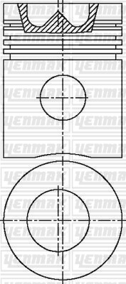 Volvo D 50 A/B Piston Segman Q95.25MM STD YENMAK