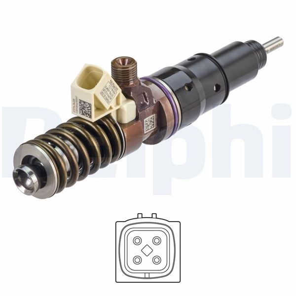 Volvo Trucks F2E Elektronik Birim Enjektör DELPHI