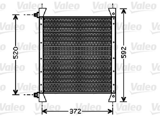 Volvo FL6 FS7 FS10 Klima Radyatörü VALEO