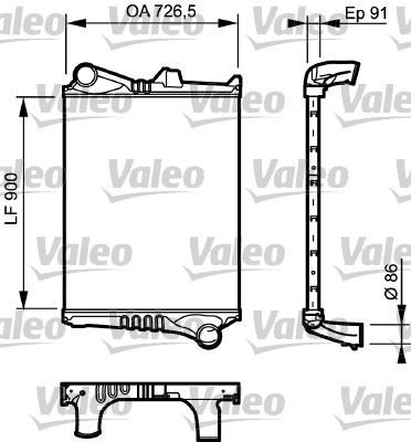 Volvo Trucks FM Turbo Radyatörü VALEO