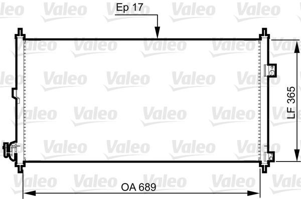 Nissan X-Trail Kondenser VALEO