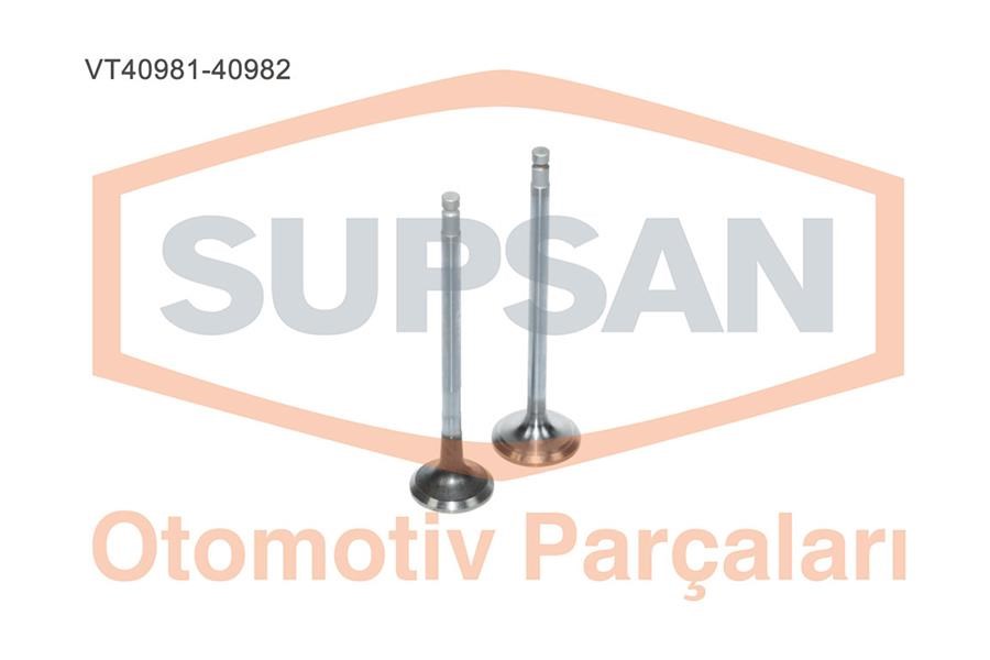 Nissan X-Trail Emme Egzoz Subap 2.2 16 Valf SUPSAN