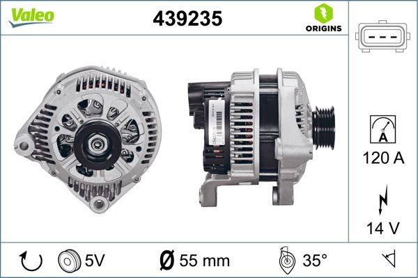 BMW X5 Alternatör VALEO