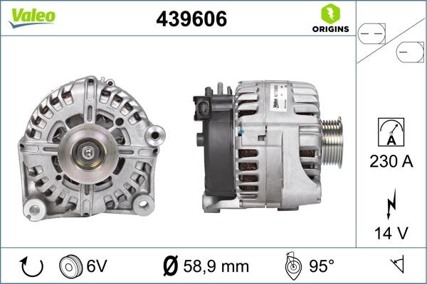 BMW X5 E70 330D 330SD X6 E71 E72 xDrive30D xDrive35D Alternatör 220A VALEO
