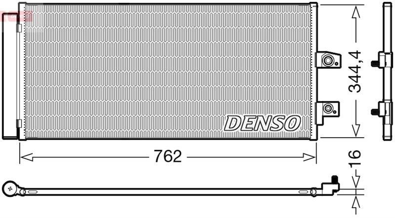 Volvo XC40 C40 B4 B5 D3 D4 T2 T3 T4 T5 Klima Radyatörü DENSO