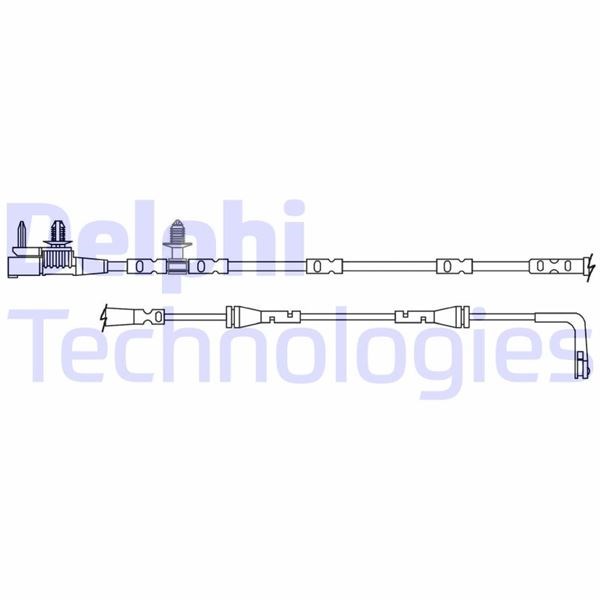 Jaguar XE XF Arka Fren İkaz Kablosu DELPHI
