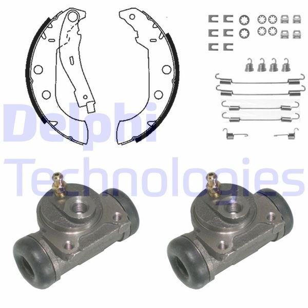 Citroen Xsara Peugeot 306 Arka Fren Pabuç Kiti DELPHI