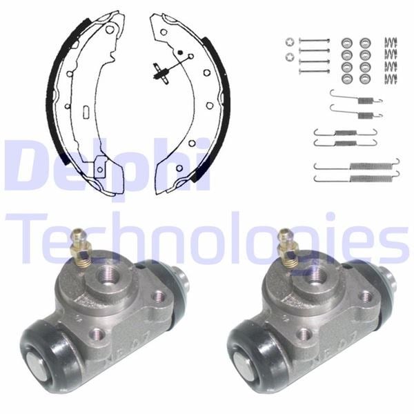 Citroen Xsara ZX Peugeot 306 Arka Fren Pabuç Kiti DELPHI