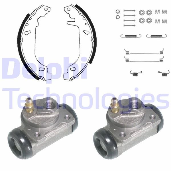 Citroen Xsara ZX Peugeot 306 Arka Fren Pabuç Kiti DELPHI