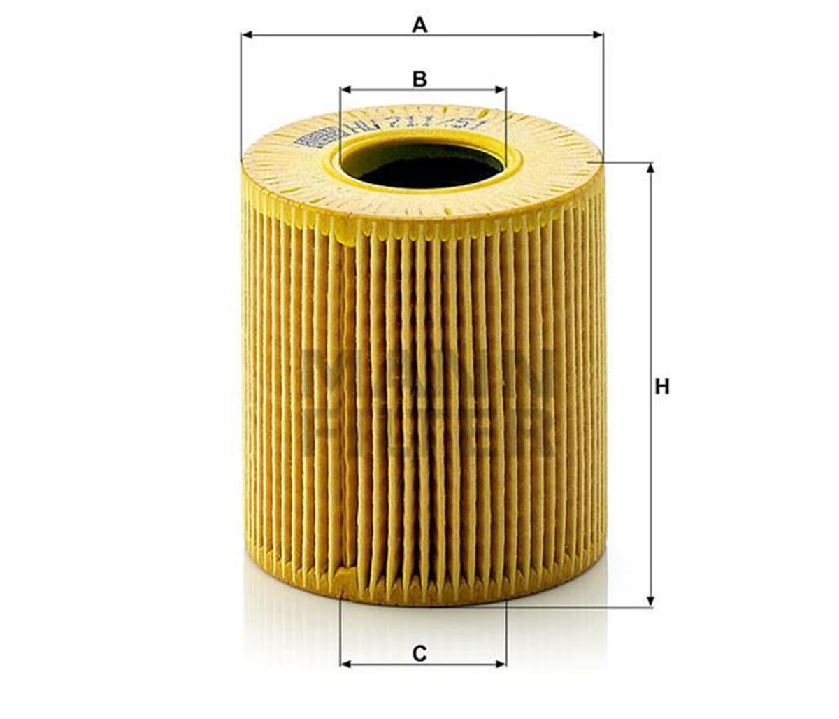 Yağ Filtresi Astra L-Grandland-P206-P207-P307-P308-P508-P3008-Partner-C2-C3-C4-C