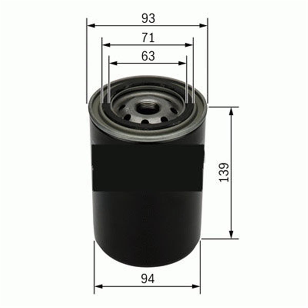Yağ Filtresi Boxer I 2.5 Tdı -- 08/98 W840