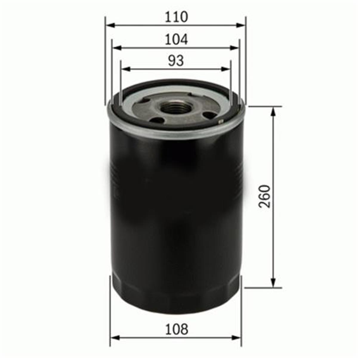 Yağ Filtresi Cummins 3304232 Zp 69 Wp 11102/3-Op 631-Lf 3654