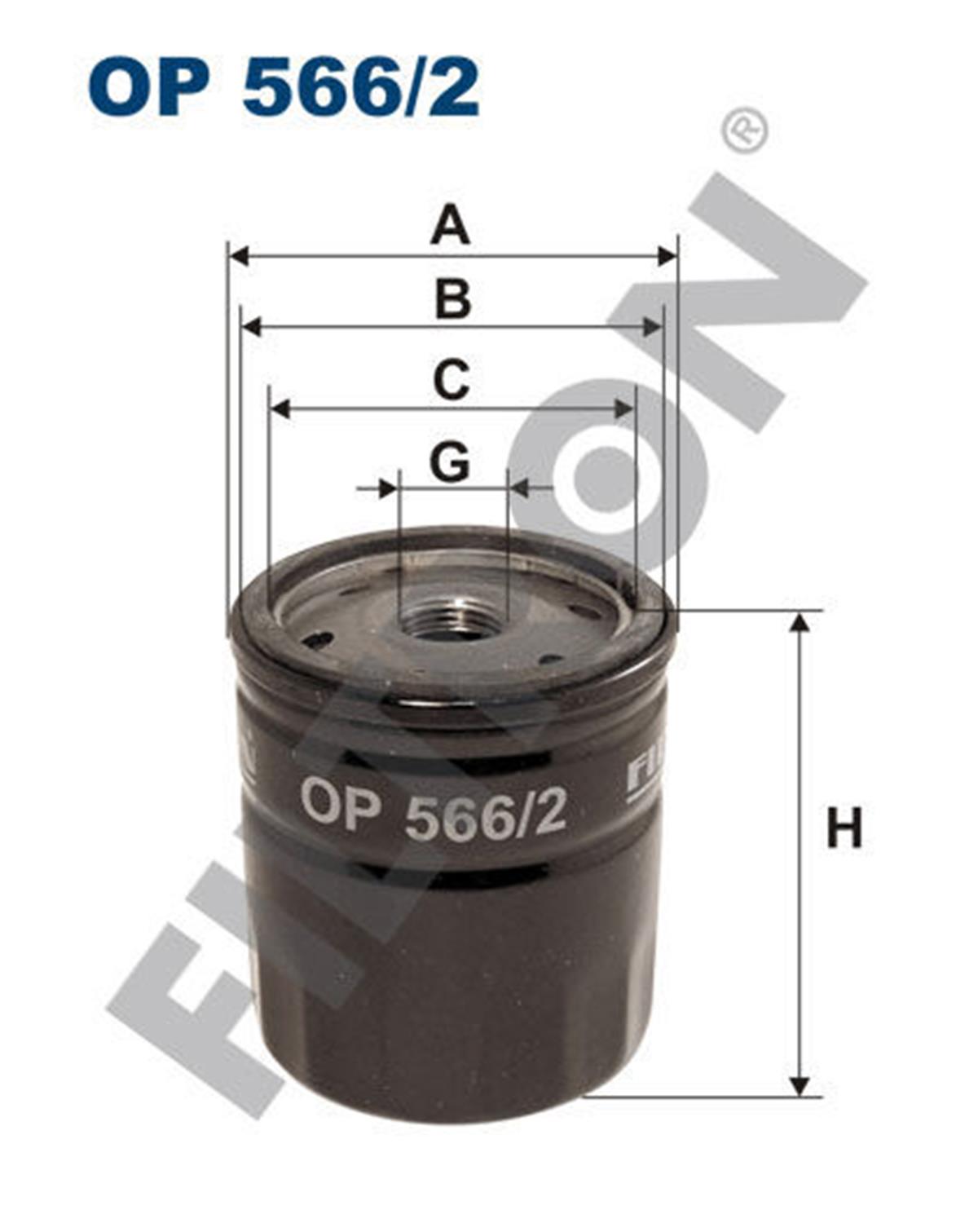 Yağ Filtresi Fiat Panda I 141A 0.9 Kat. 40Hp 04/92-12/96