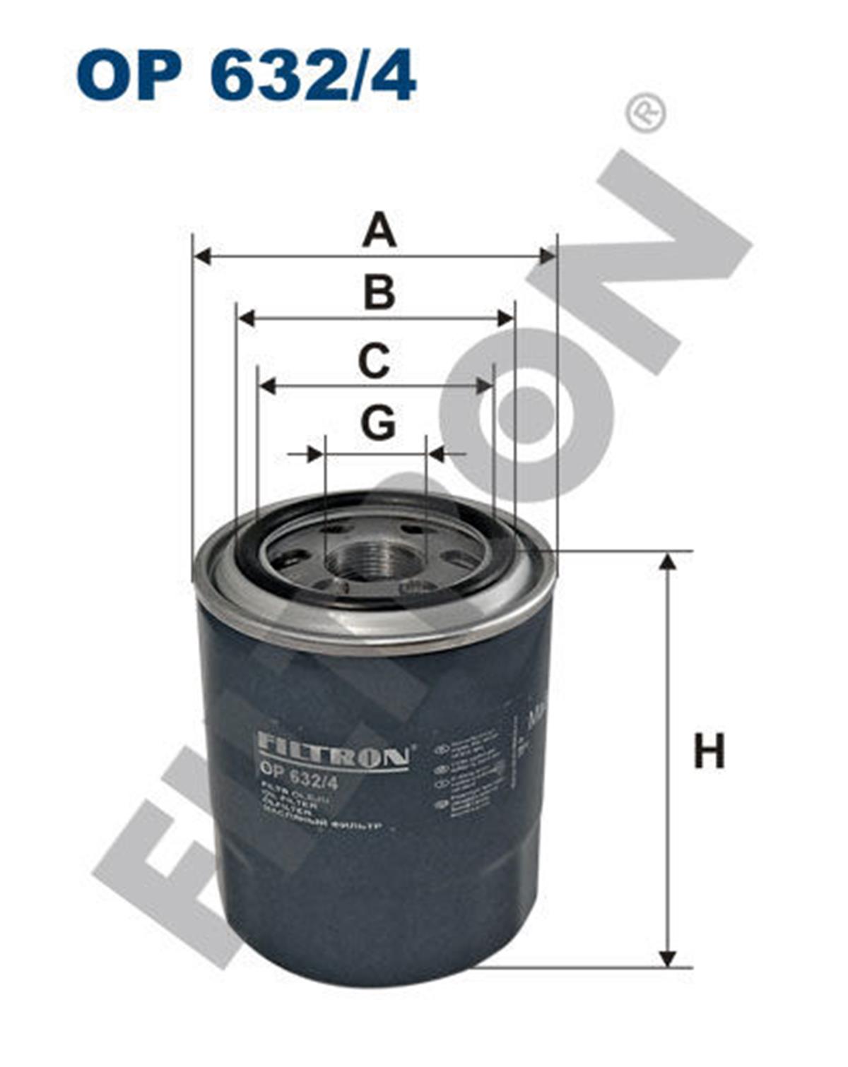 Yağ Filtresi H100 2.5 Tcı-Starex 97- 2.5 Tdcı - H1 01- 2.5 Crdı W933.4