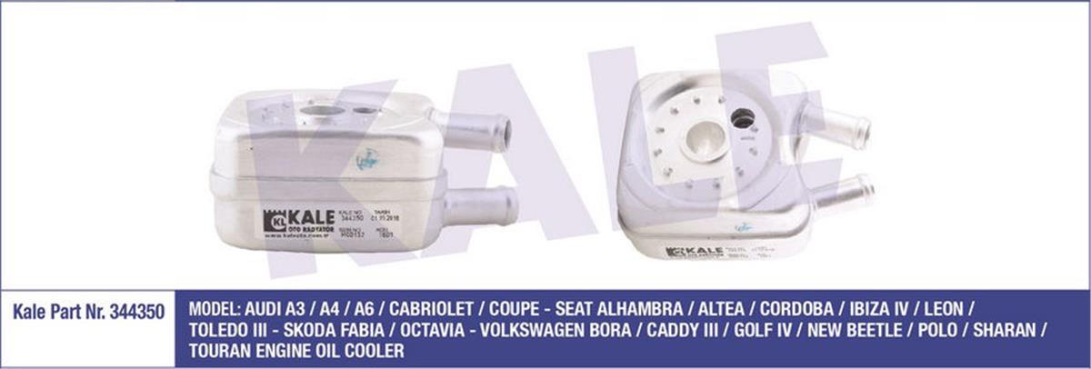 Yağ Soğutucusu Golf Iv-Bora-Polo-A3-Passat-Jetta 1.6 Akl-Arm-Bse-Bgu 00->