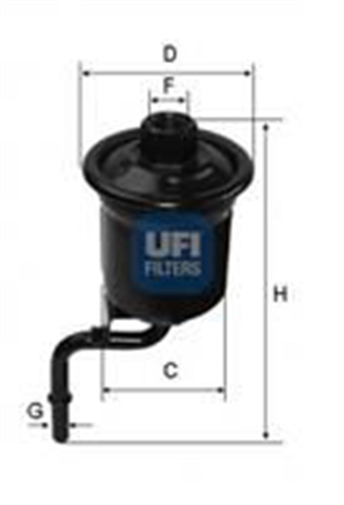 Yakıt Filtresi Avensıs 1.6 16V-1.8 16V 00-03
