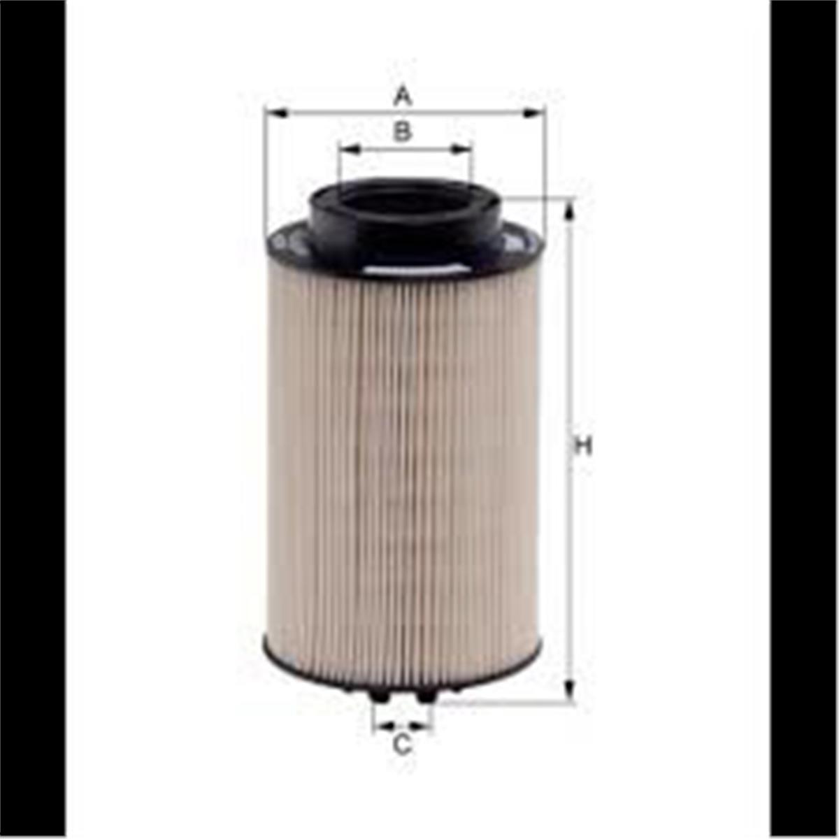 Yakıt Filtresi Man Ce 1372Me Mfe 1339Amb Su Ayraçlı Kağıt Pu 1059X-Pe 977/1-0