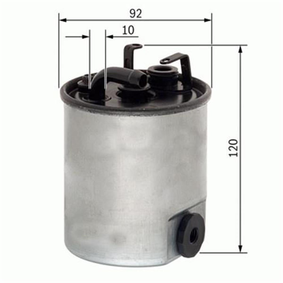 Yakıt Filtresi Mercedes Sprınter-W638 Vıto-Vaneo 414 - W168 A Serisi Wk842/18