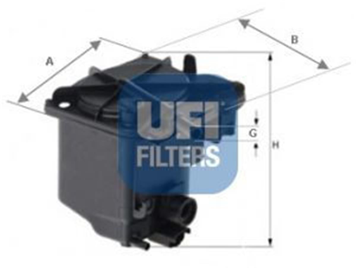 Yakıt Filtresi Partner-206-207-307-308-407-Berlingo-C2-C3-C4-C5-Fiesta-Focus-C-M