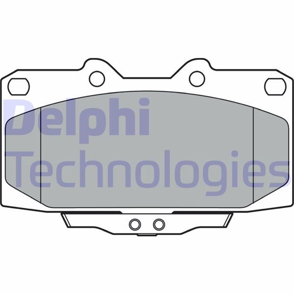 Toyota Yaris Ön Fren Balatası DELPHI