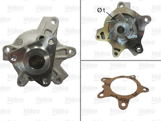 Toyota Yaris Devirdaim Su Pompası VALEO