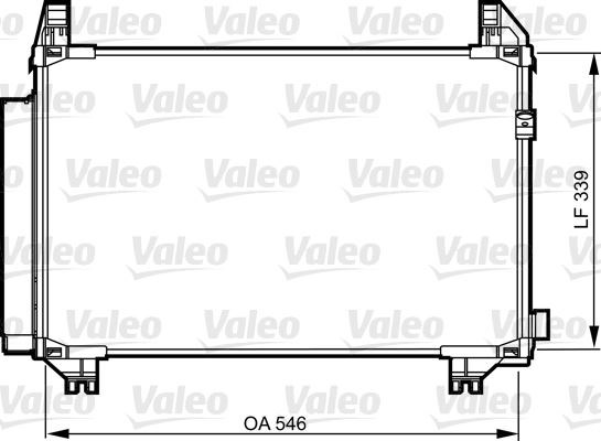 Toyota Yaris Kondenser VALEO