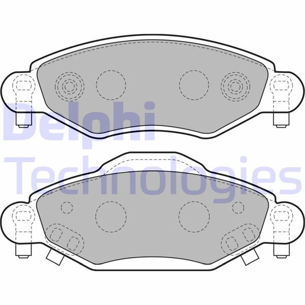 Toyota Yaris Ön Fren Balatası DELPHI