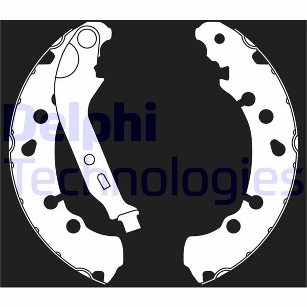 Toyota Yaris Arka Fren Pabucu DELPHI