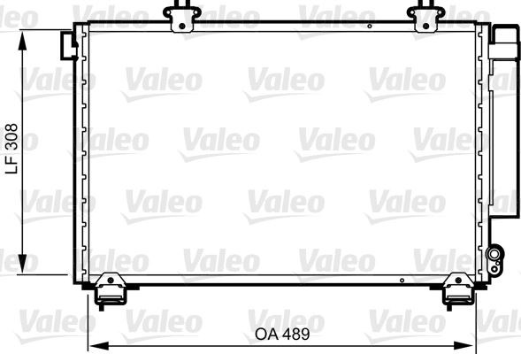 Toyota Yaris Kondenser VALEO