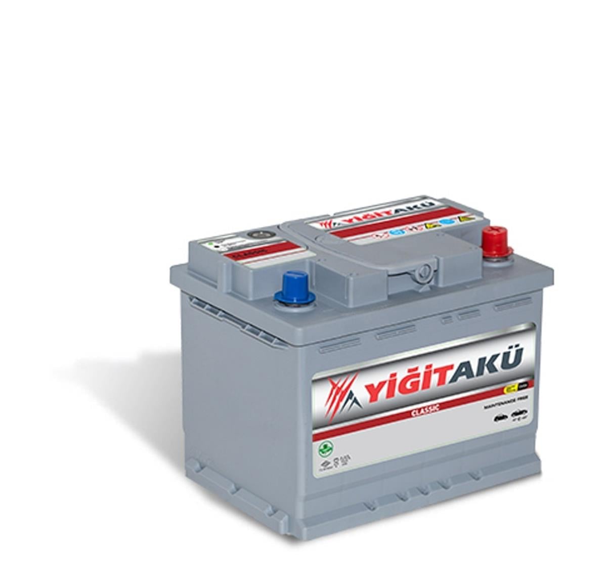 Yıgıt Aku 12V 100Ah L5b Duz Mf Exment Ind Sulu Aku