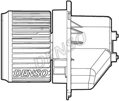 Lancia Ypsilon Kalorifer Motoru DENSO