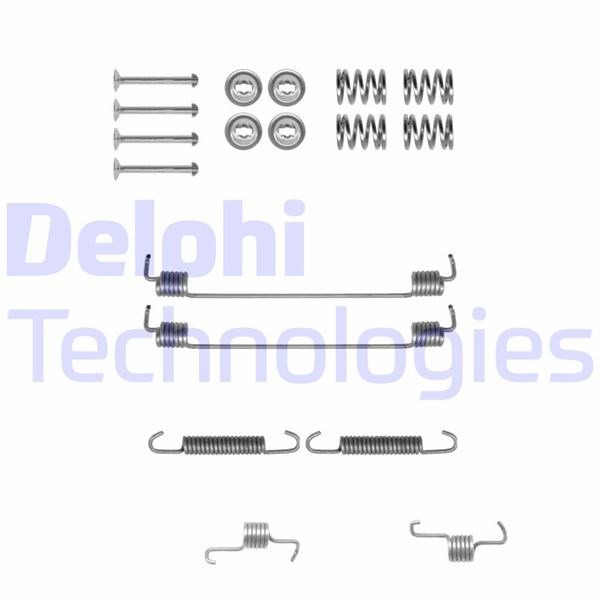Lancia Ypsilon Renault Clio Clio Campus Clio Van Arka Fren Pabuç Montaj Takımı DELPHI