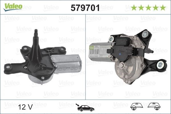 Opel Zafira A Silecek Motoru VALEO