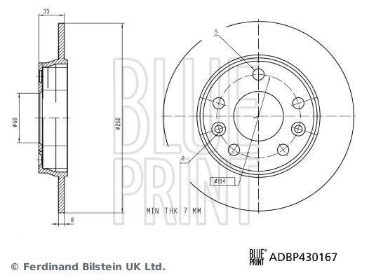 Renault Zoe Fren Diski BLUEPRINT
