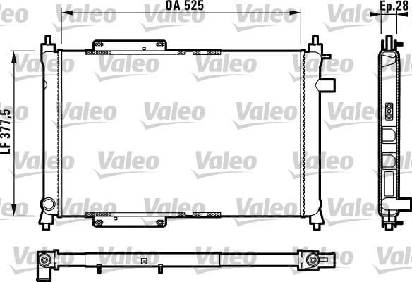 Rover 400 Radyatör Klimalı VALEO