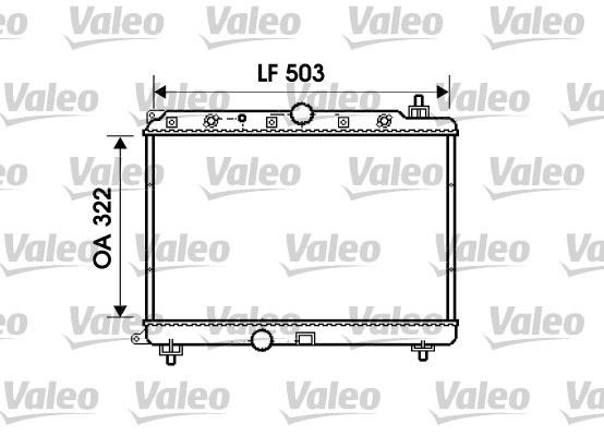Rover 45 400 420D MG ZS 2.0TD Honda Civic V Radyatör [95>01] VALEO