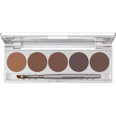 Kryolan Eyebrow Powder Palette Kaş Renklendirme Paleti 5 Renk