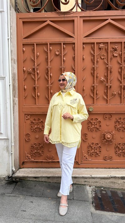aynaz 170302 file detaylı gömlek